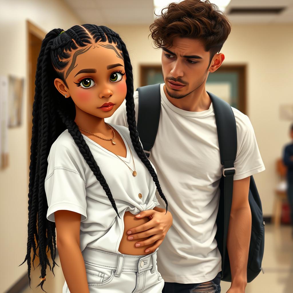 Love in Style: Adorable Hispanic Couple
