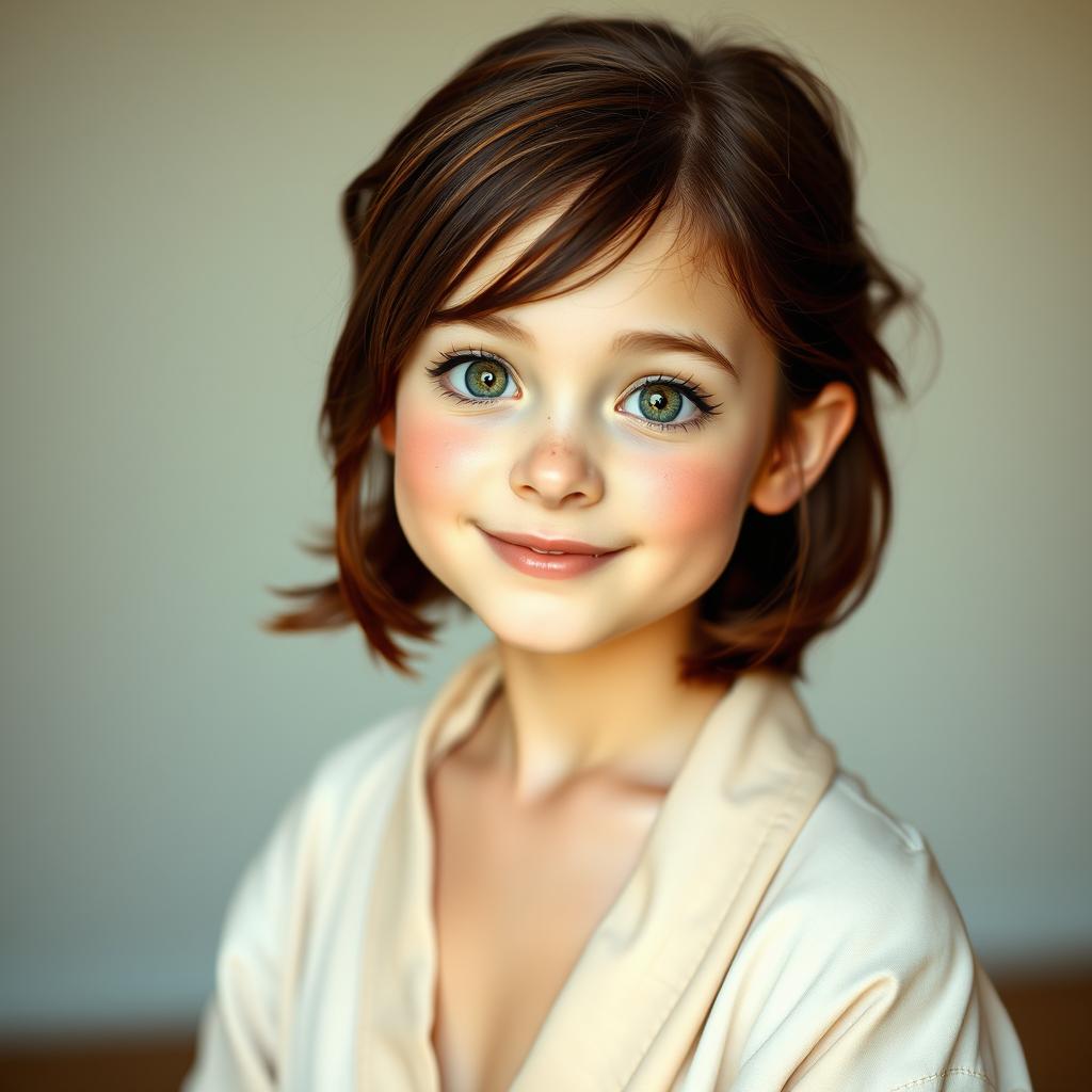 Charming Smiles: The Sweet Petite Beauty