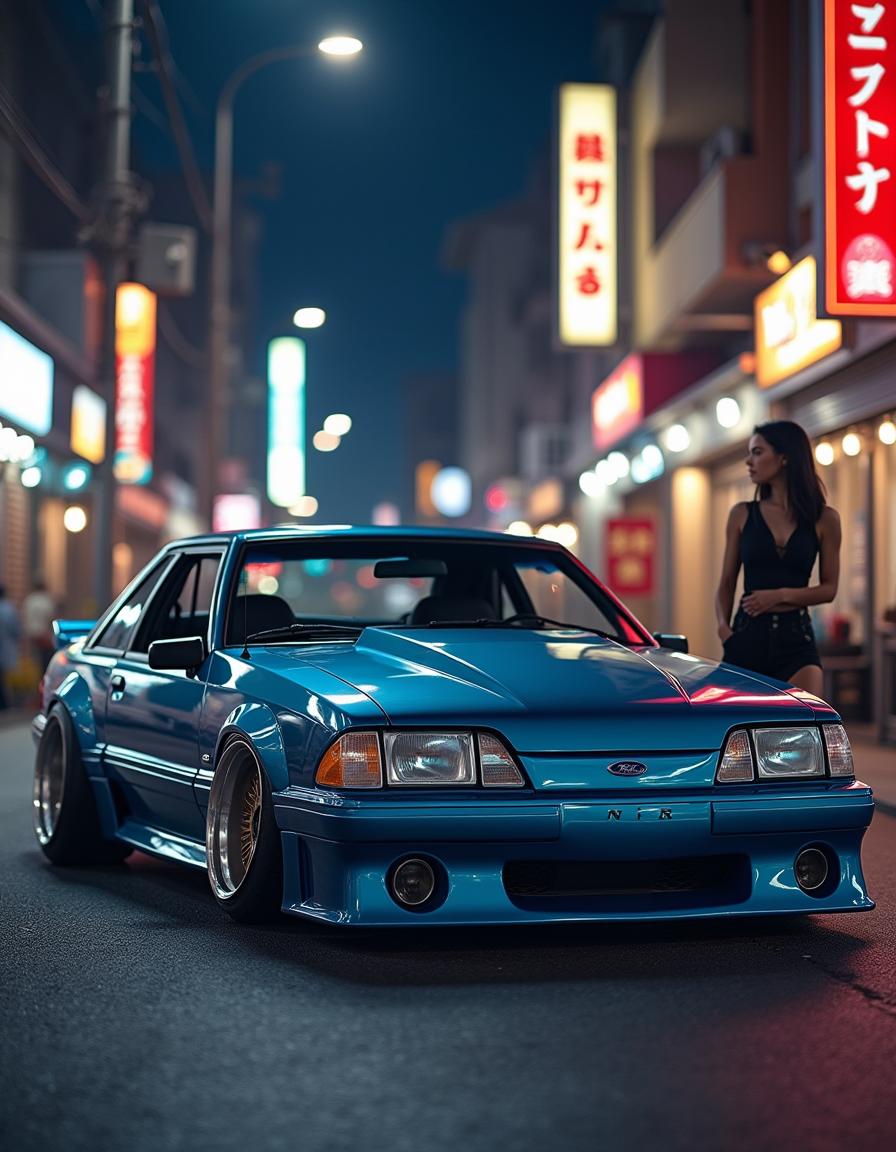 Ford Mustang Reimagined: A JDM Classic