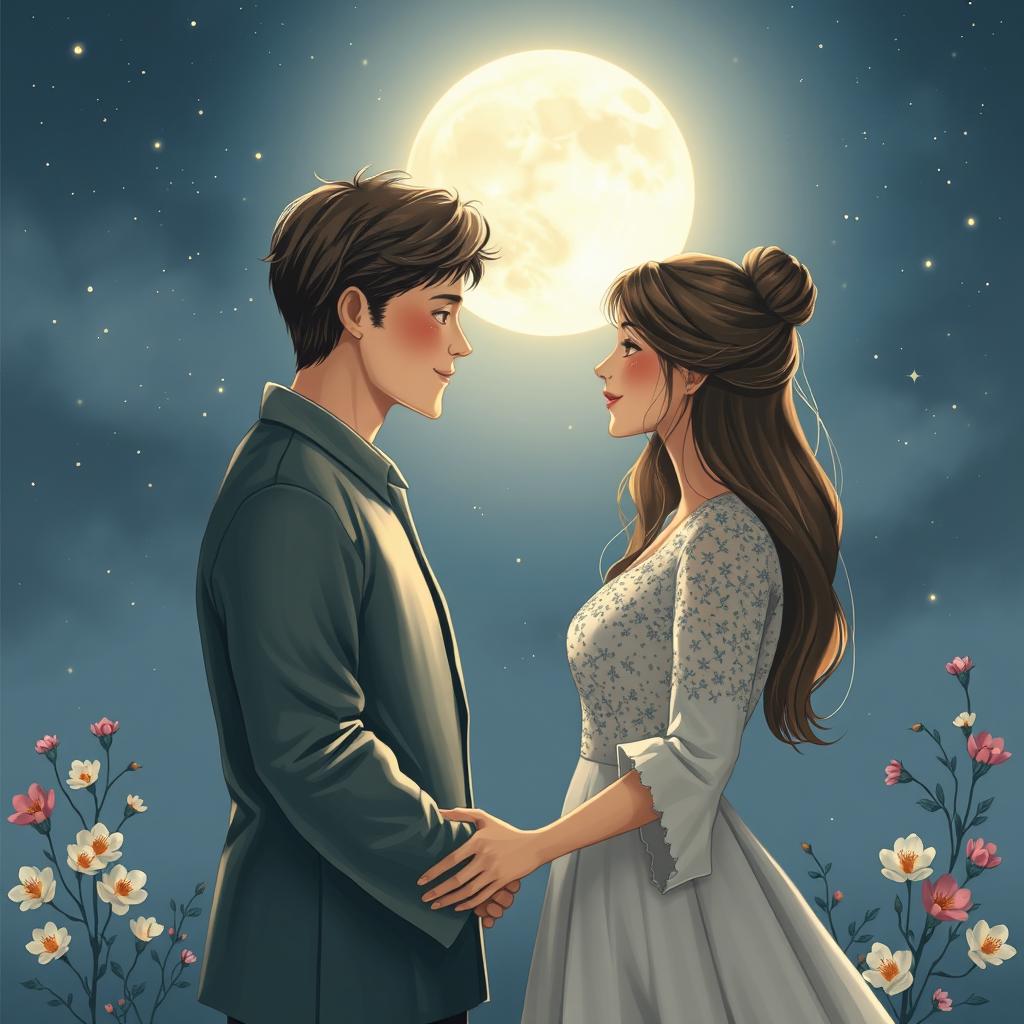 Moonlit Romance: Couples in Love