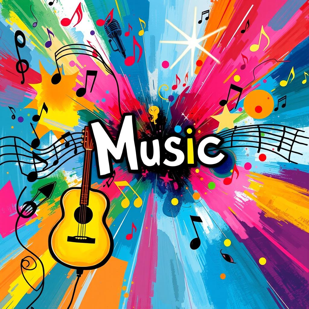 Vibrant Soundscapes: An Abstract Music Representation