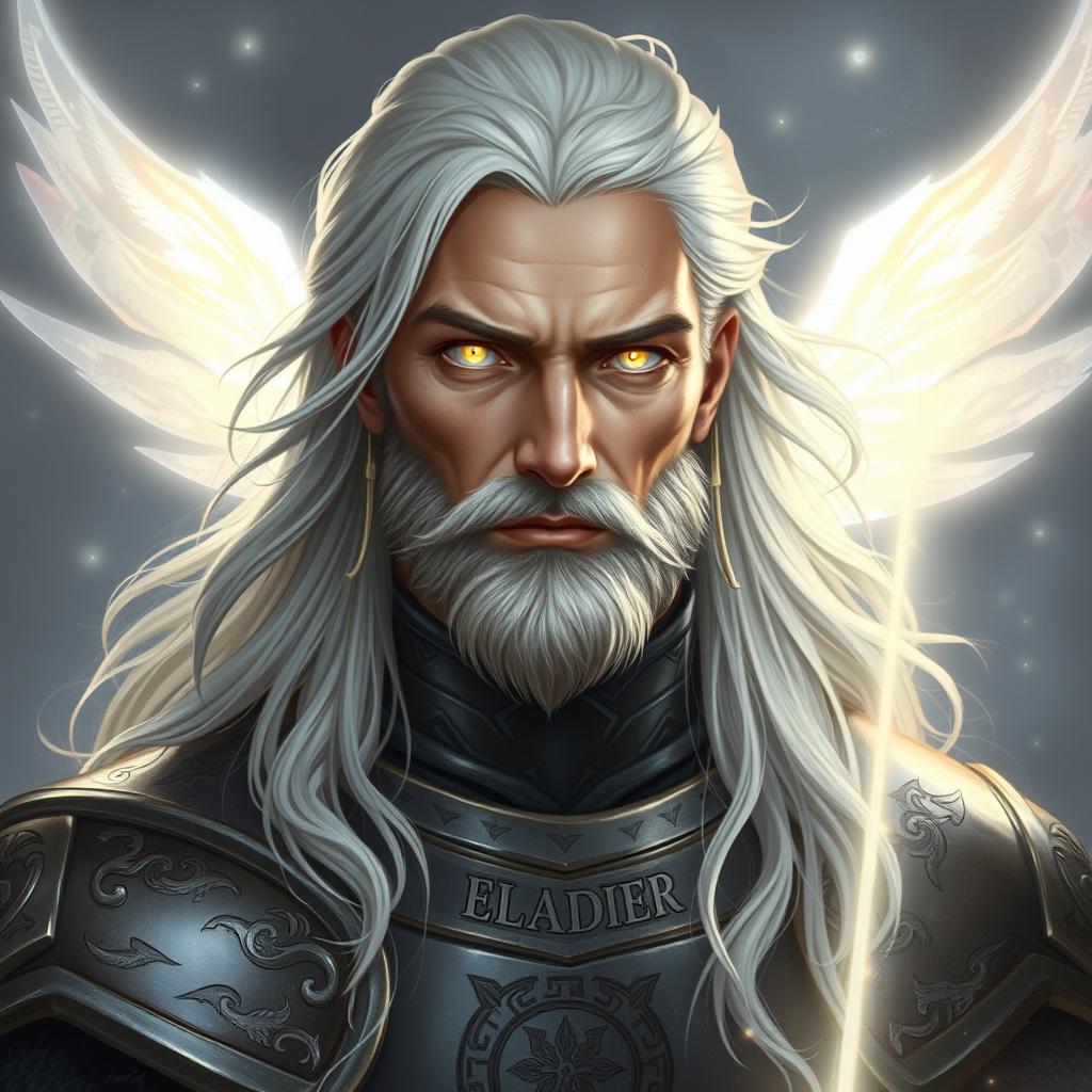 Eladiel: A Celestial Aasimar Cleric