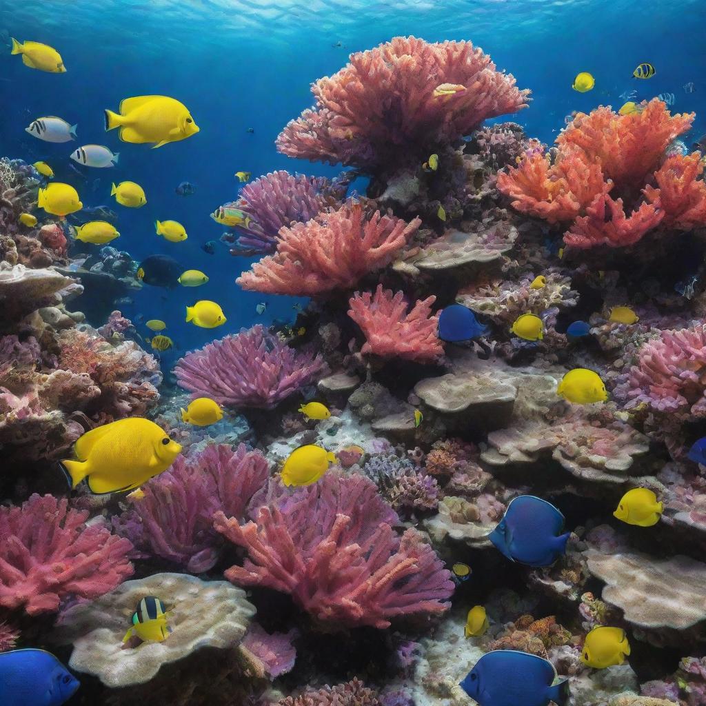 Exploring the Vibrant Coral Reef: A Symphony of Color and Life