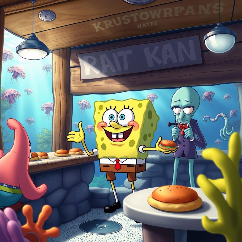 Dive into SpongeBobs Underwater Adventure!