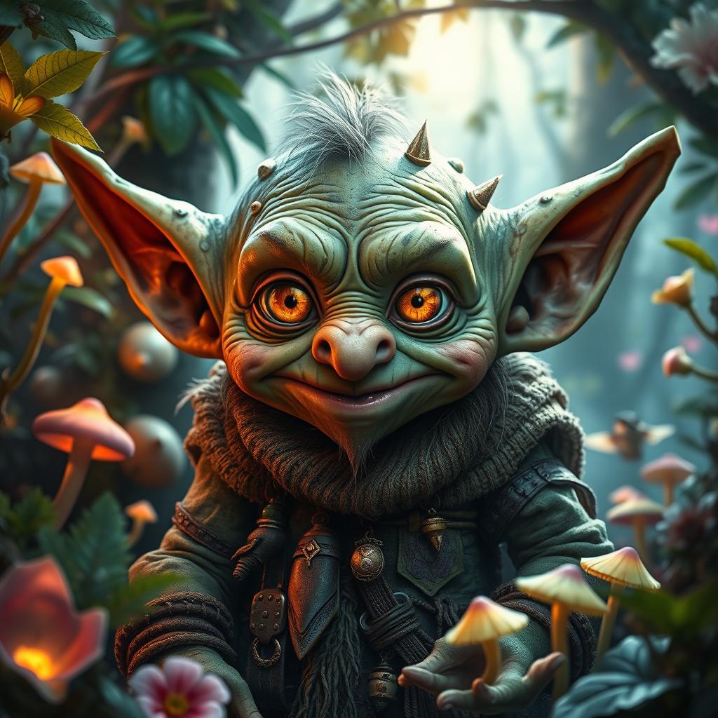 Unleash the Fantasy: Hyper-Realistic Goblin