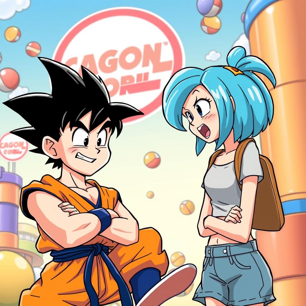 Goku & Bulma: A Playful Banter Adventure