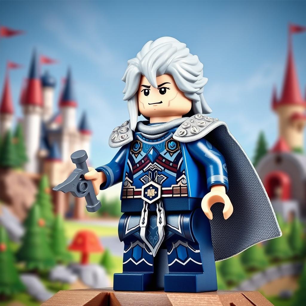 LEGO Thancred: Fantasy Role-Playing Icon