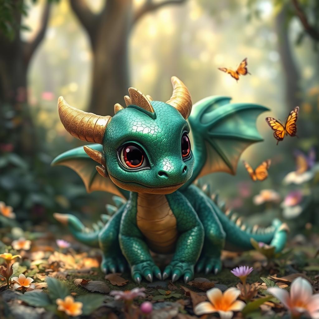 Meet Your New Best Friend: The Playful Juvenile Dragon