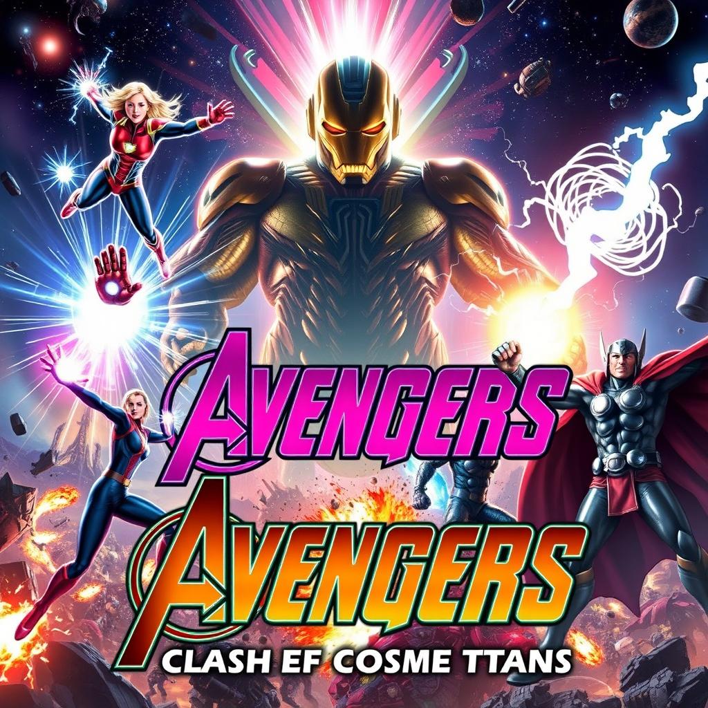 Epic Showdown: Avengers vs. Galactus & Doctor Doom