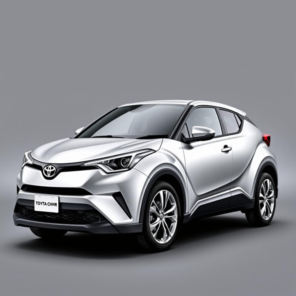 Sleek Silver Toyota CHR: The Ultimate Urban SUV
