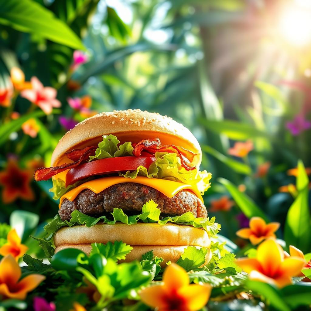 Burger Bliss: A Juicy Delight
