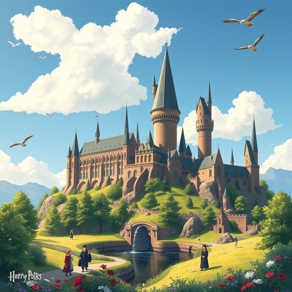 Explore the Magic: Daytime Hogwarts Castle