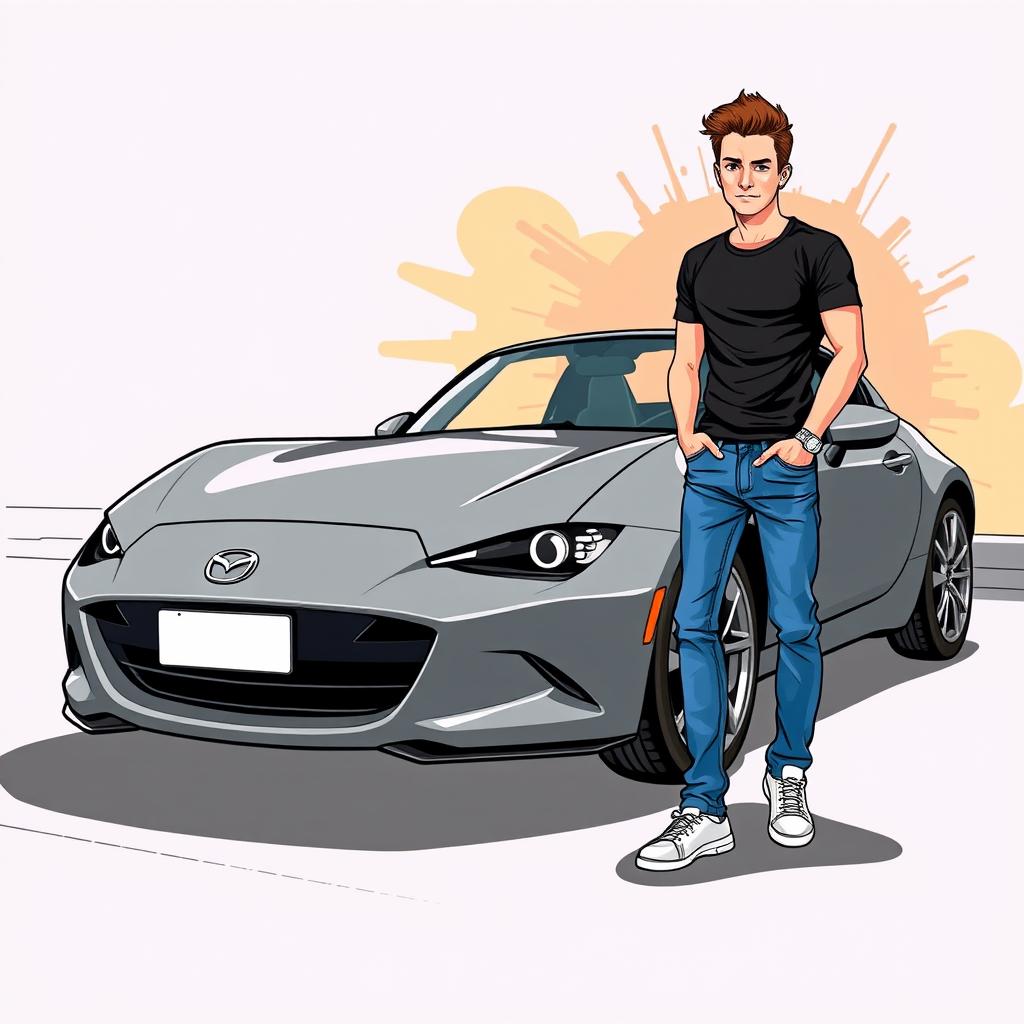 Mazda MX-5: Comic Style Coolness