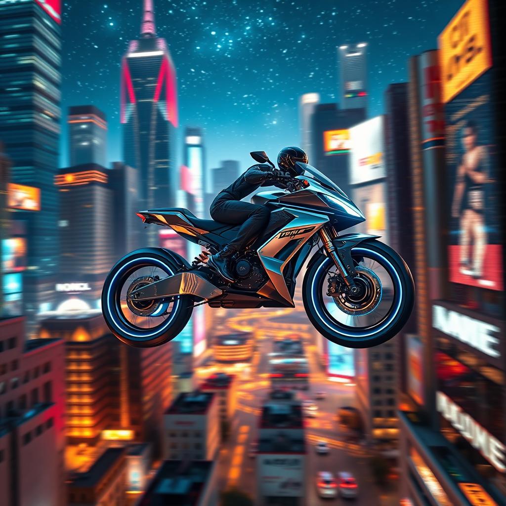 Soar into the Future: Wheel-less Hover Bike