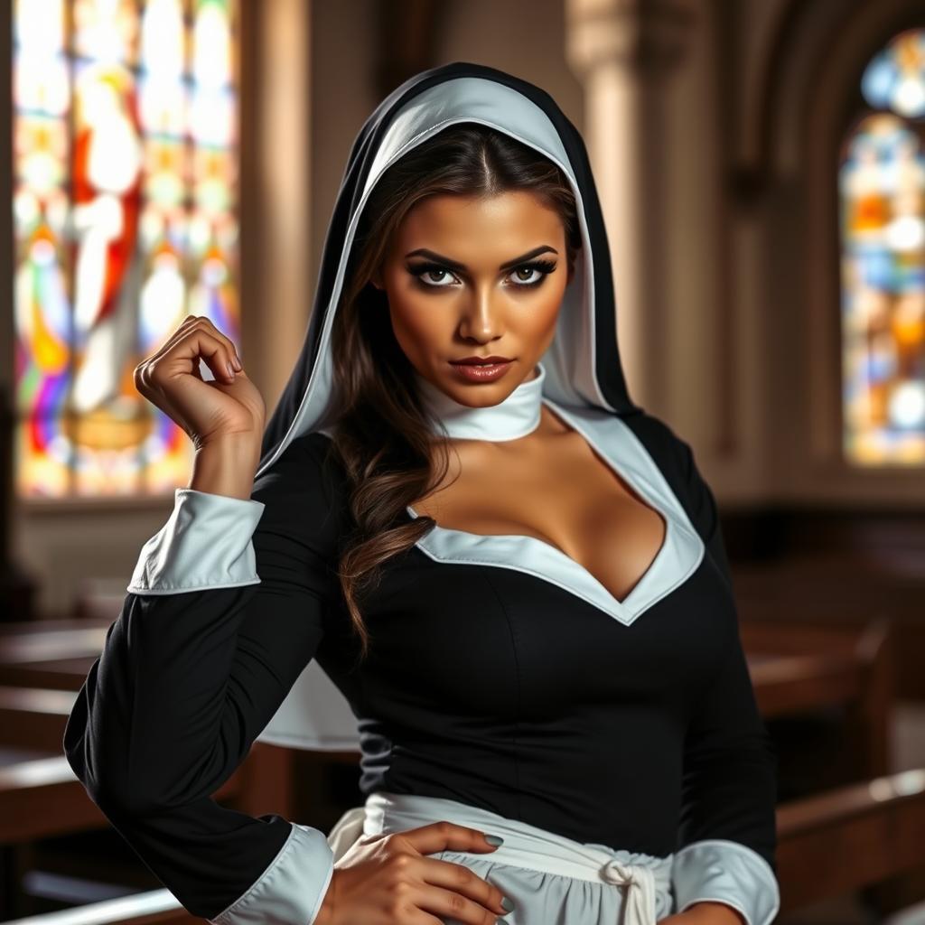 Seductive Sister: A Playful Take on Tradition