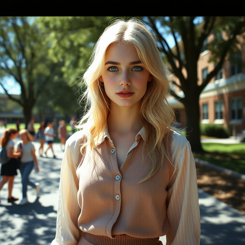 Timeless Encounter: 70s Vibes in a 1994 High School