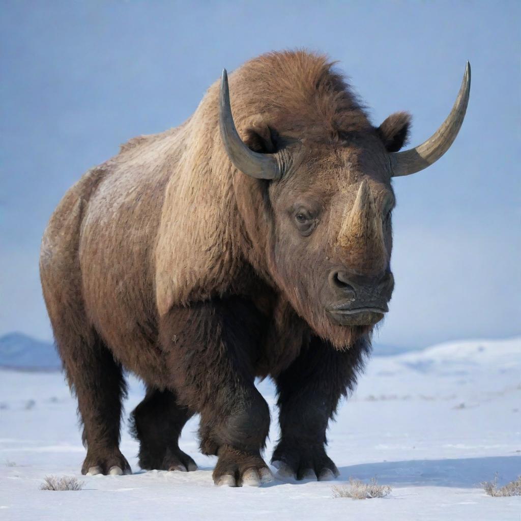 Woolly Rhino: Ancient Ice Age Warrior
