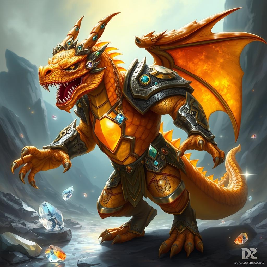 Meet the Topaz Gem Dragonborn