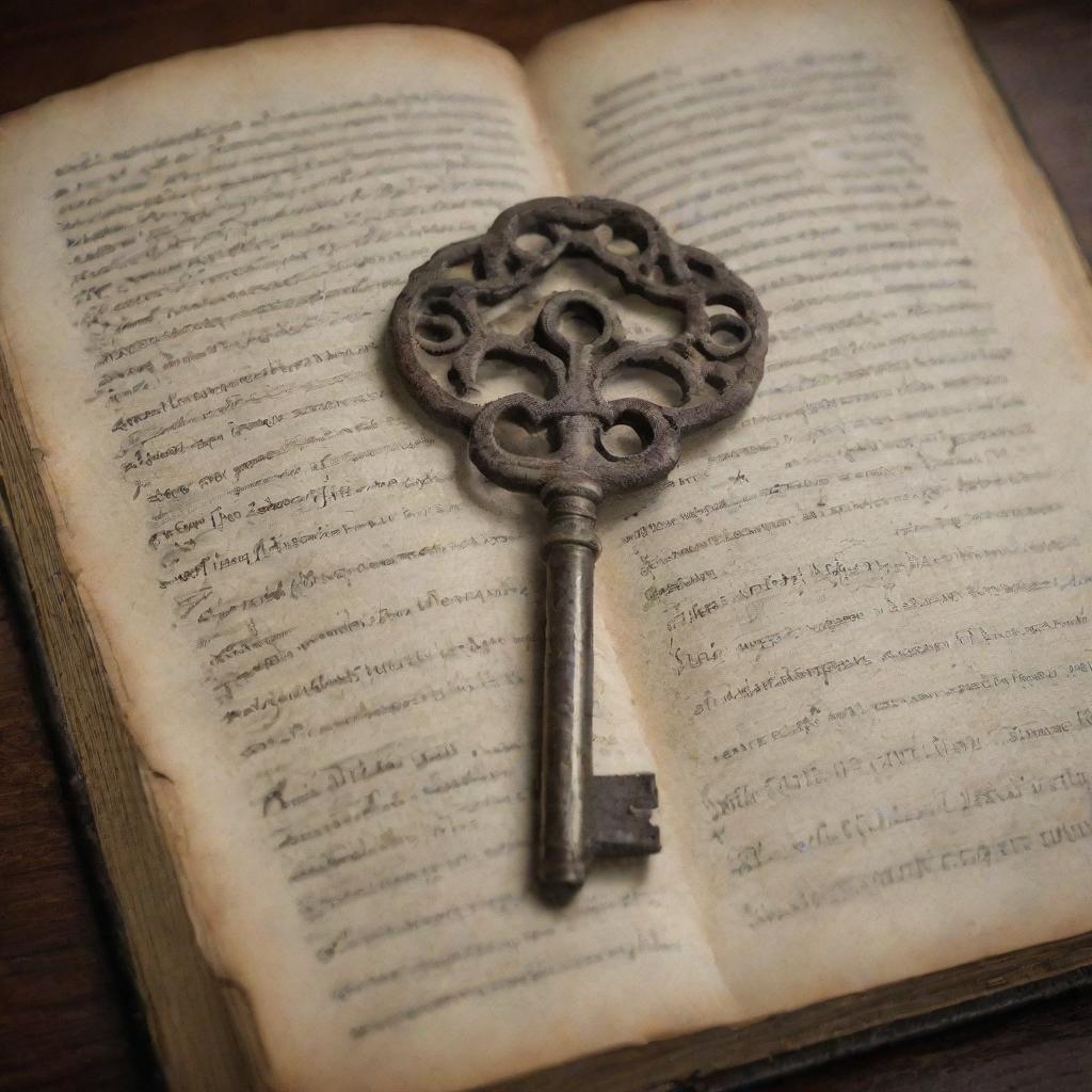 Mystical Encounter: Antique Key to the Occult