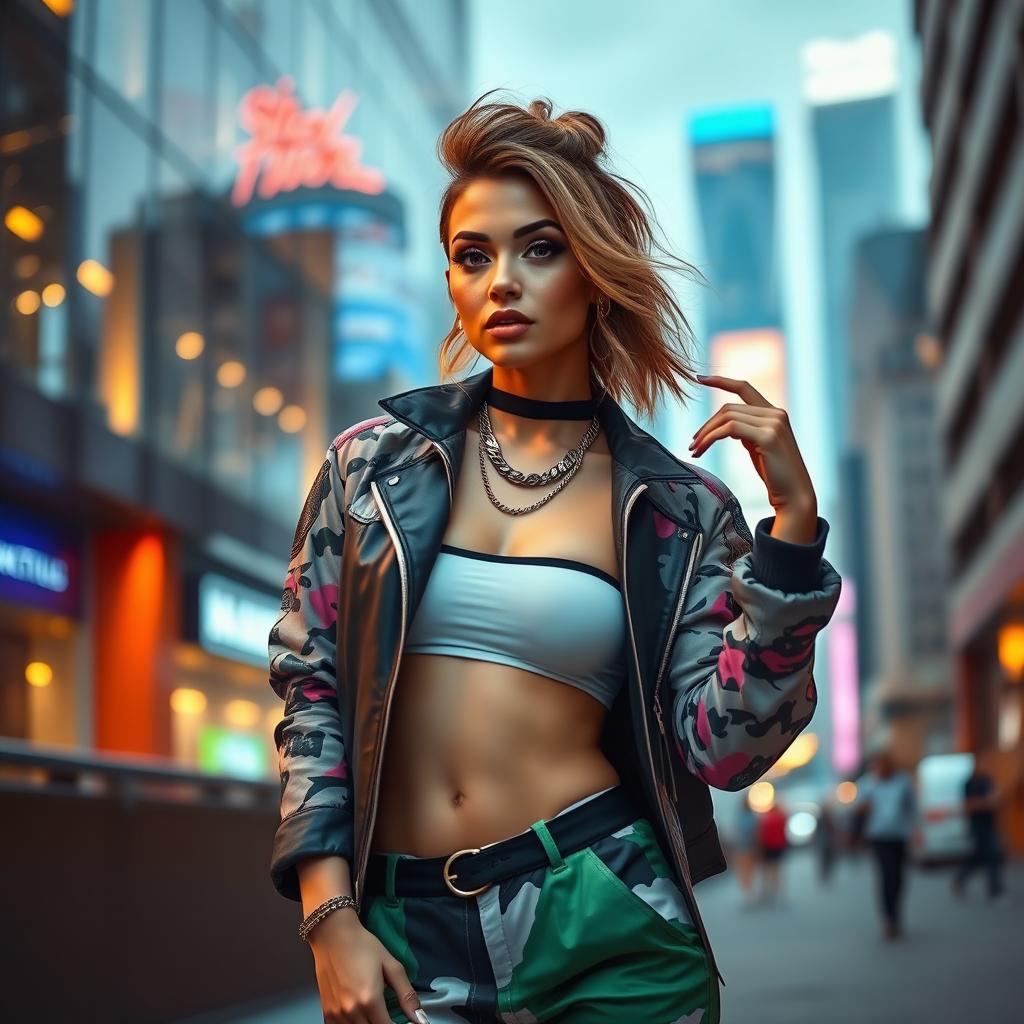 Urban Chic: Stylish Confidence in the City