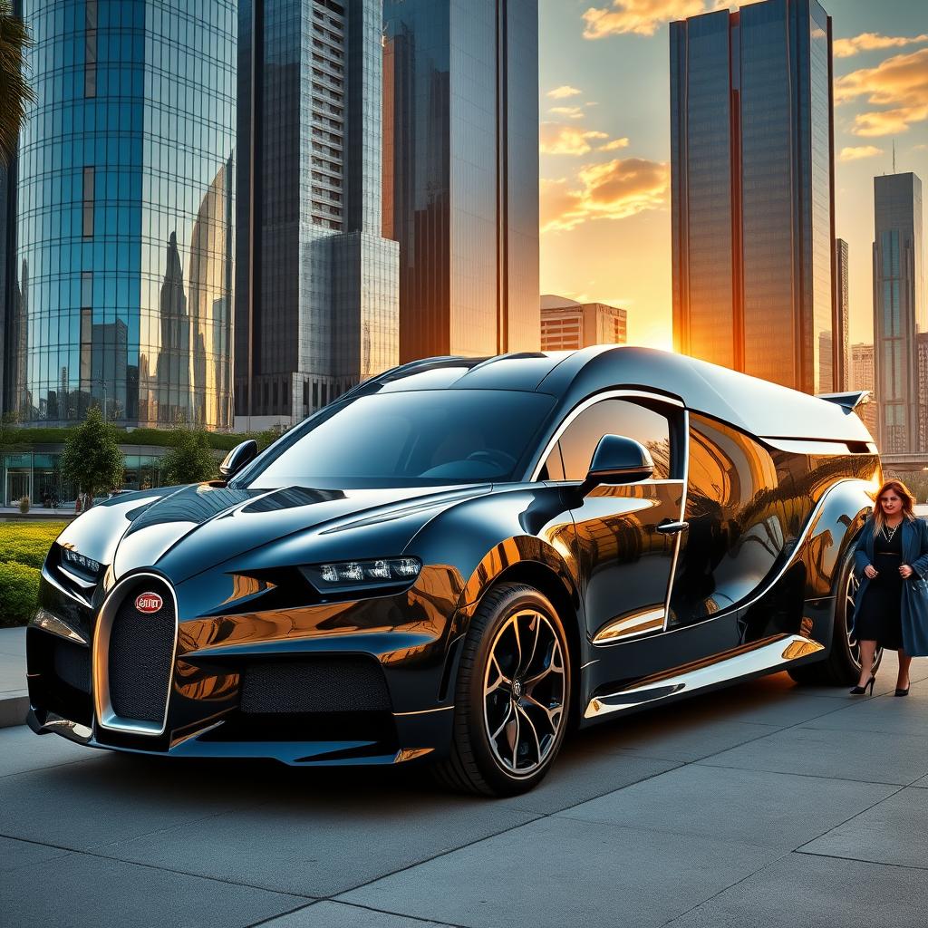 Unleash Power: The Stunning Bugatti Truck