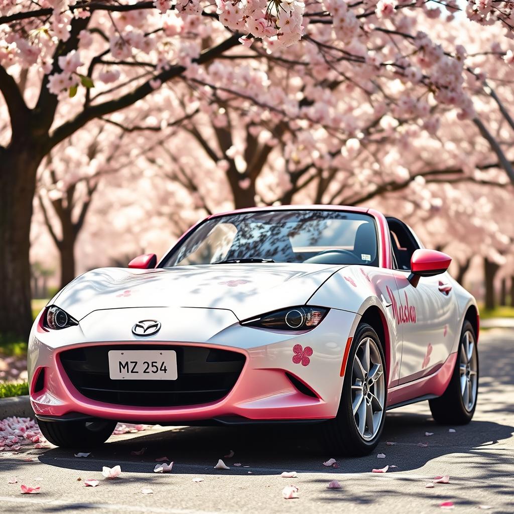 Charming Mazda MX-5: A Whimsical Art Car