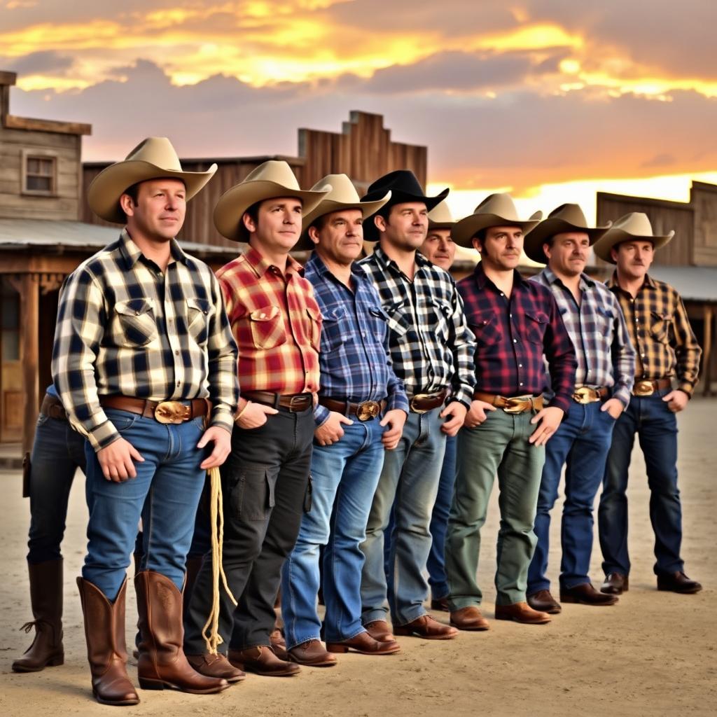 The Cowboy Brotherhood: Ten Brothers in Hats and Boots