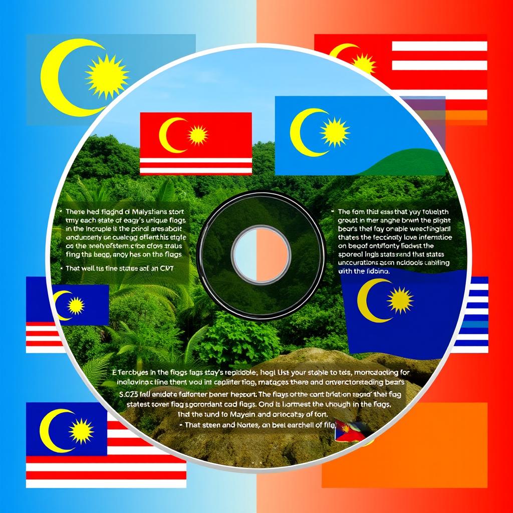 Explore Malaysias State Flags: Interactive CD