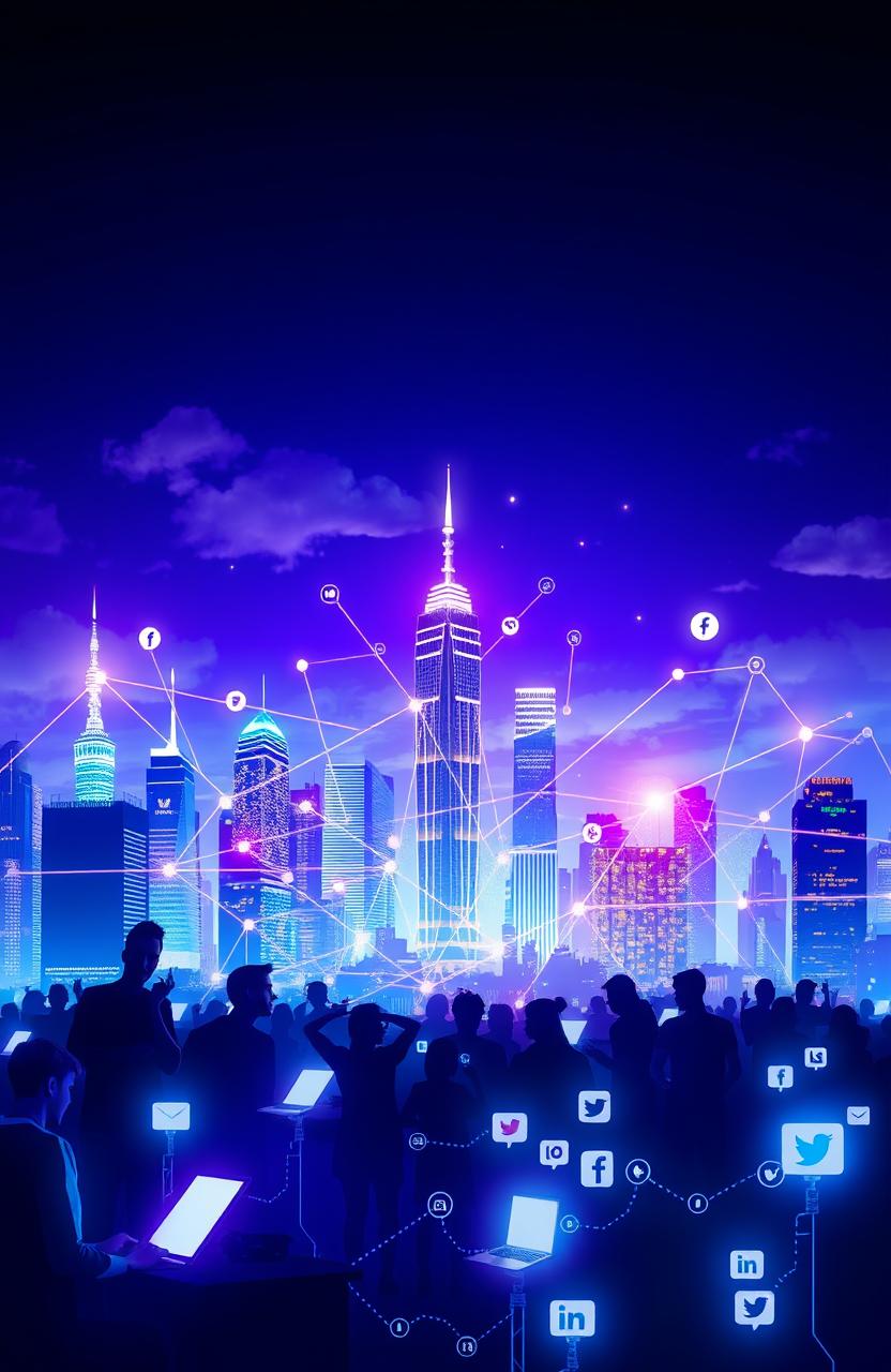 Exploring the Digital Landscape: Social Media Connectivity