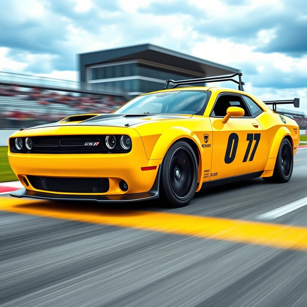 Unleash the Beast: Time Attack Dodge Challenger