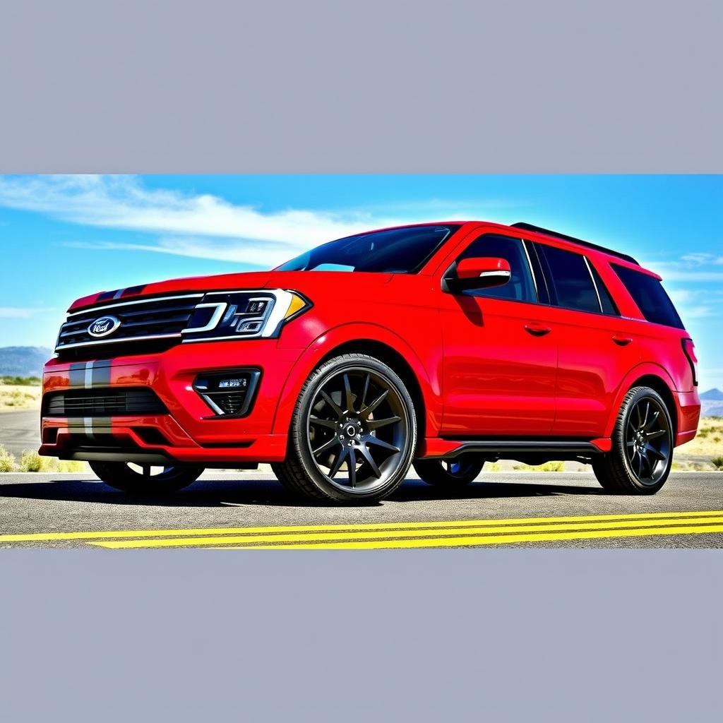 Rev up Your Ride: Shelby Super Snake Ford Expedition