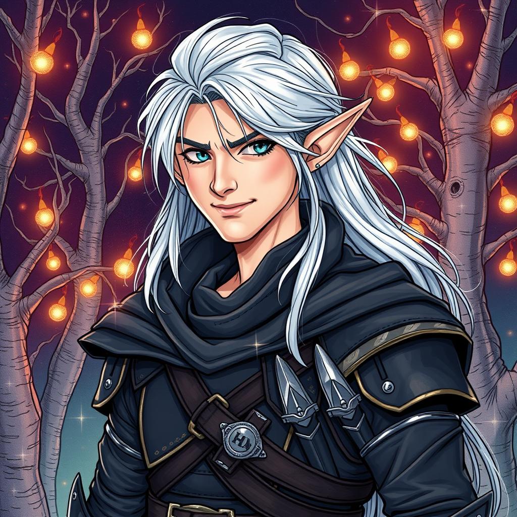 Meet the Enigmatic Elf Rogue
