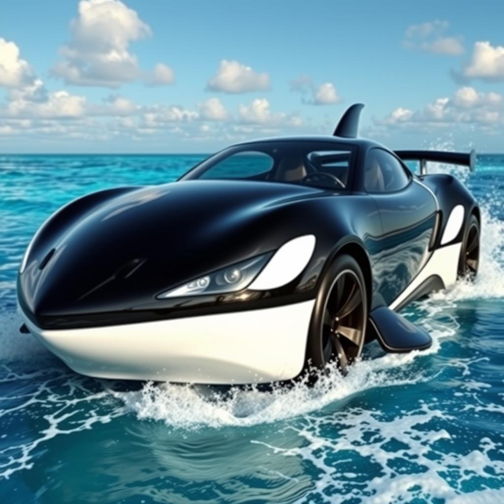Dive into Innovation: The Orca Whale Car Concept