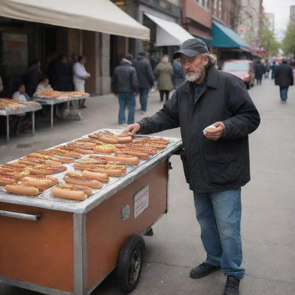 Street Food Magic: Hot Dogs Unify the Community