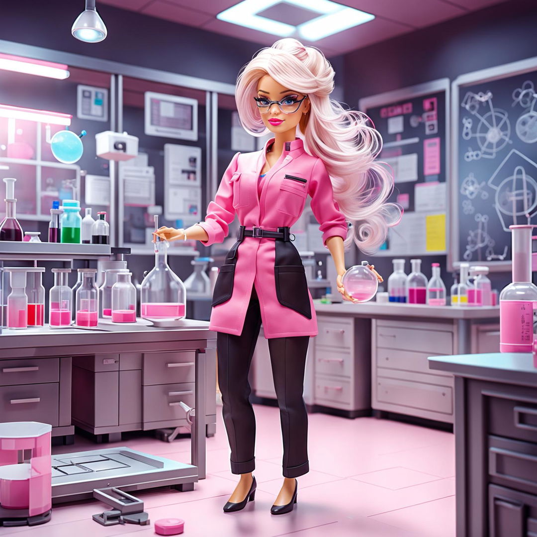 STEM Chic: Barbie Scientist