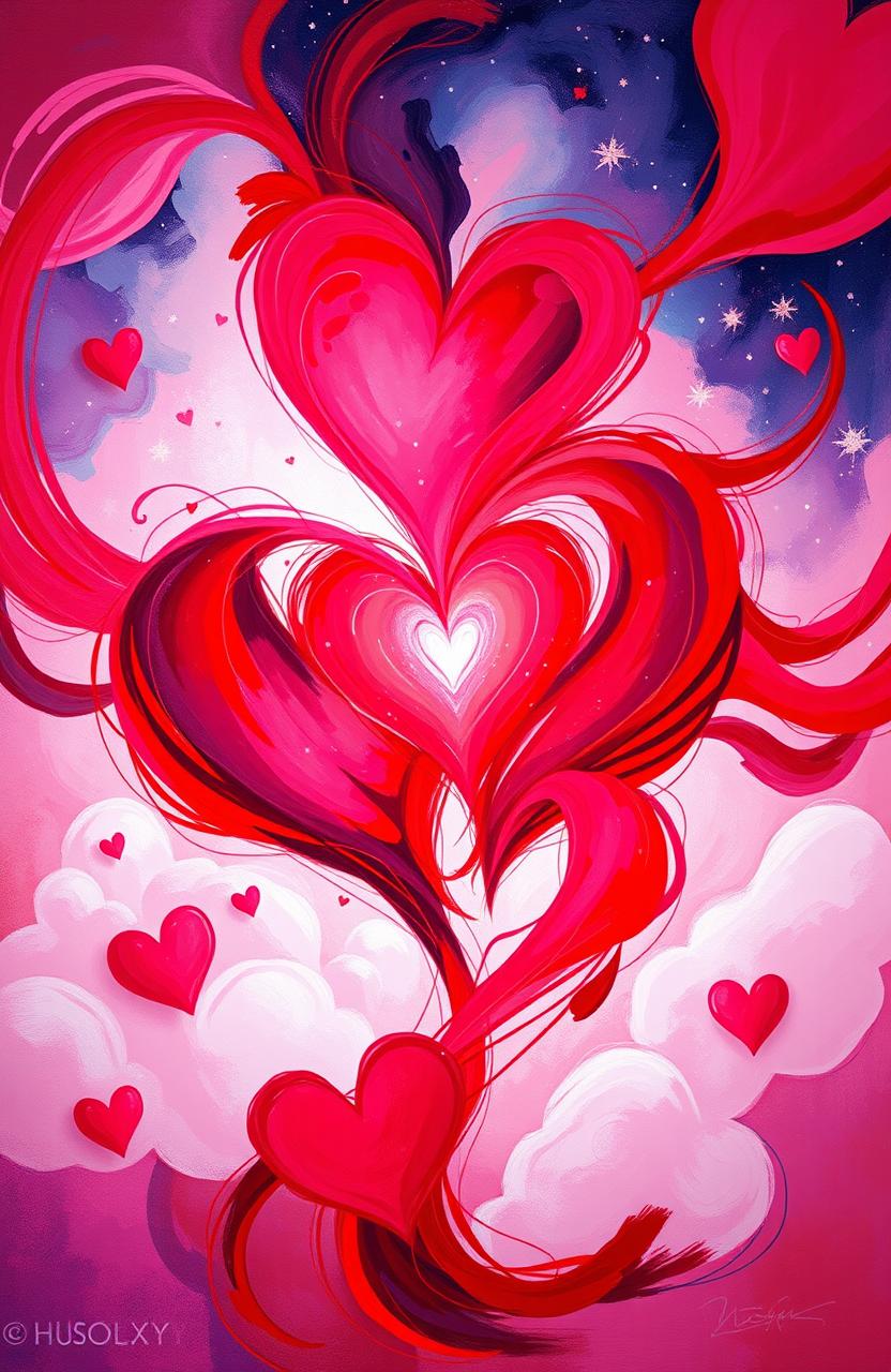 Passionate Swirls of Love
