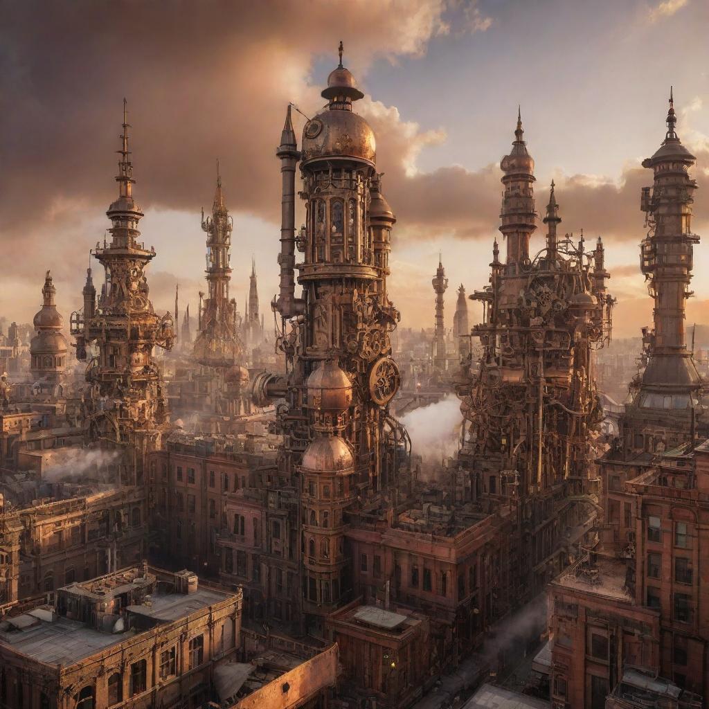 Immerse in the Whimsy of Steampunk Architecture