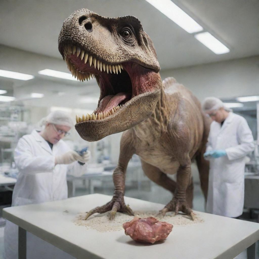 Uncovering the Secrets of the Past: Tyrannosaurus Rex DNA Extraction