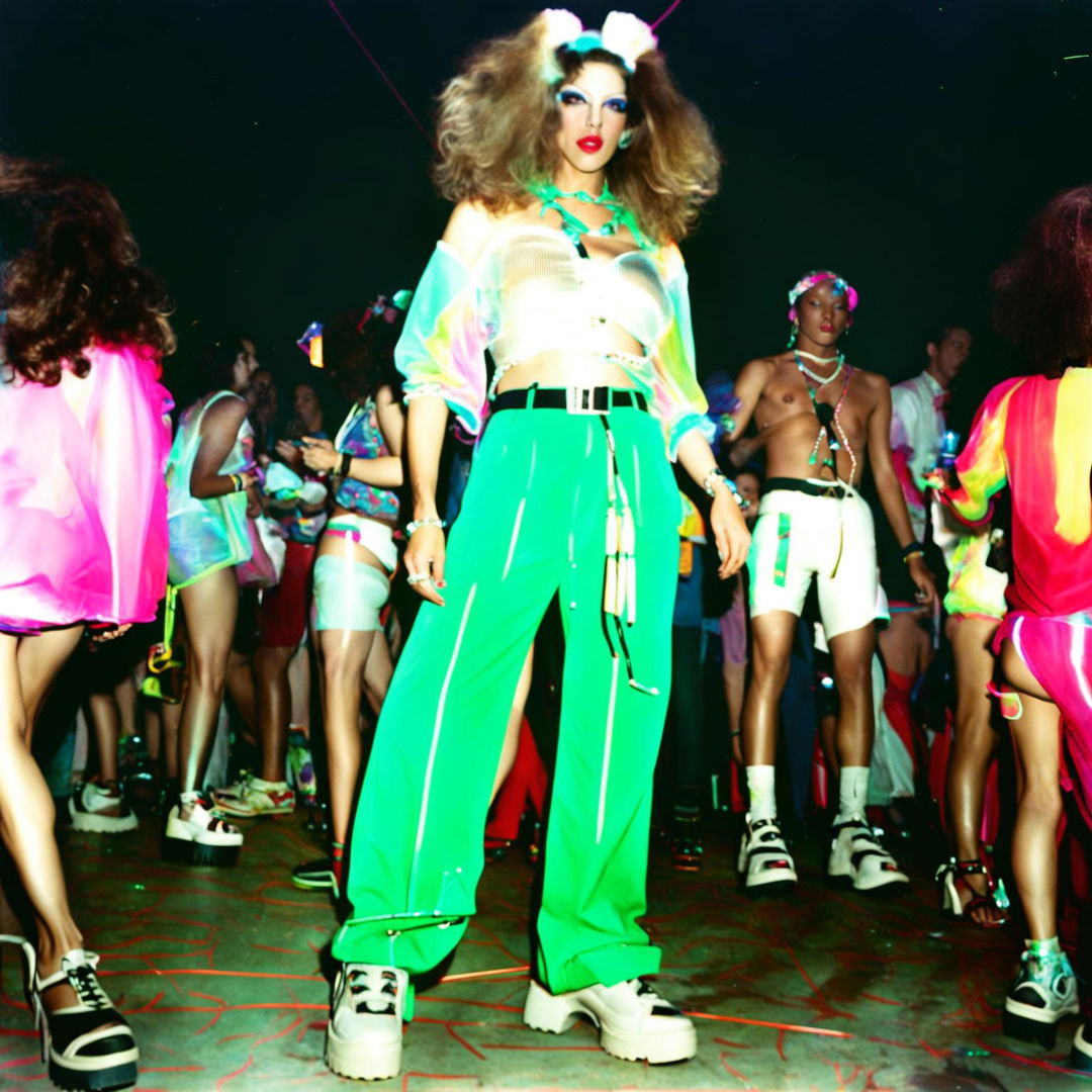 Retro Rave Supermodel