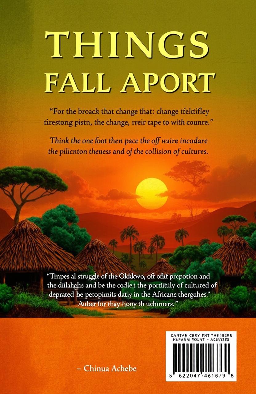 Things Fall Apart - A Visual Journey