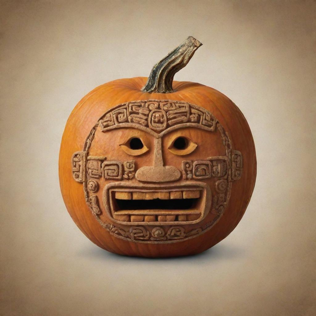 Mayan Glyph Symbolism: Pumpkin of Life