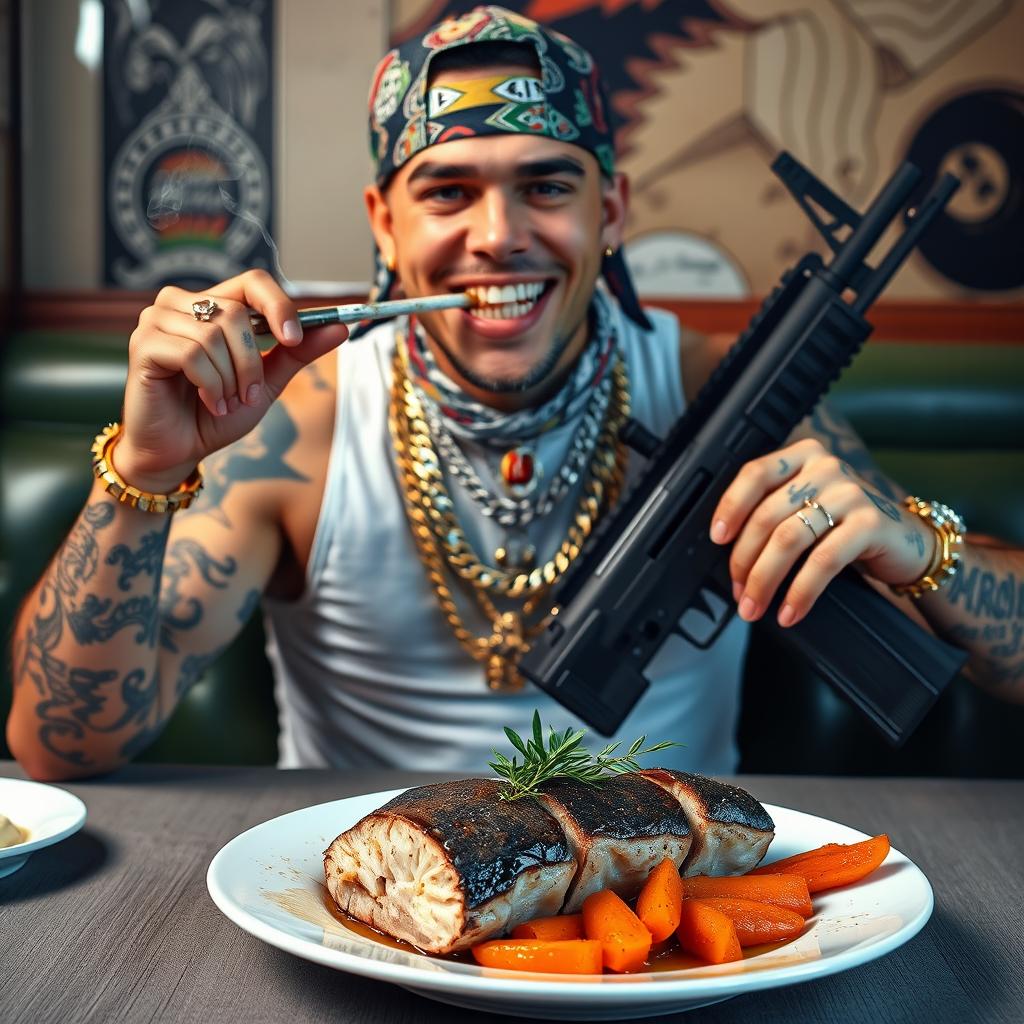 Bold Vibes: The Wannabe Gangster Look
