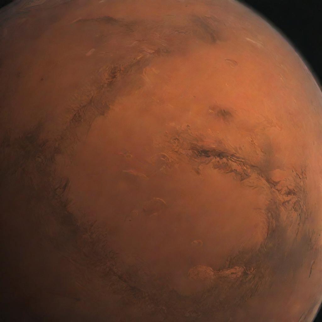 Mars as a Gas Giant: The Red Planet Redefined