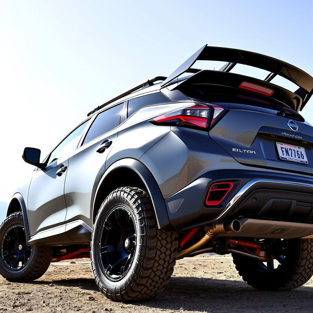 Sporty Nissan Murano Z51: Off-Road Ready Rocket Bunny Style