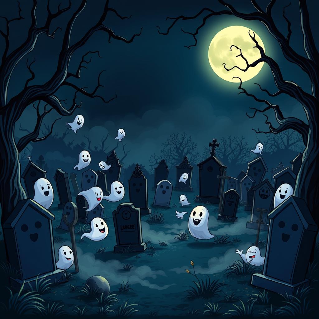 Enchanting Animated Cemetery: A Disney-Inspired Adventure
