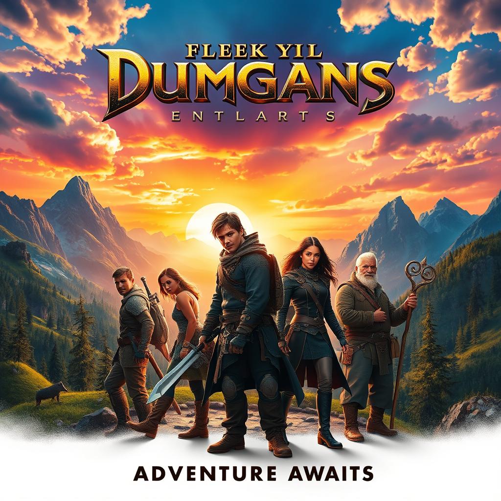 Join the Adventure: Epic Movie Poster