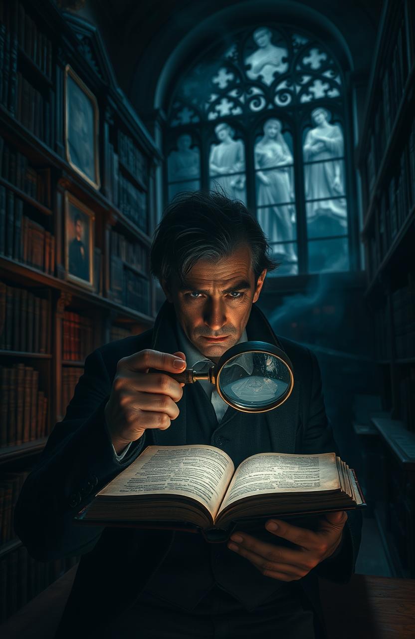 Explore the Enchanting Dark Academia Library