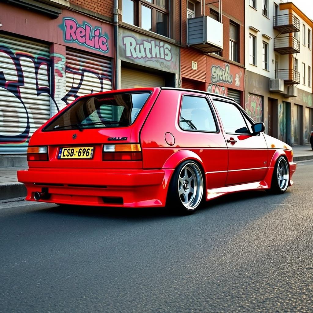 Classic 1989 Volkswagen Golf GTR: A Sporty Icon