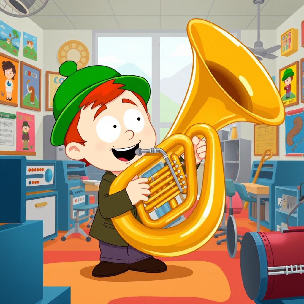 Cartoon Vibes: Tuba Tunes from South Park Inspiration