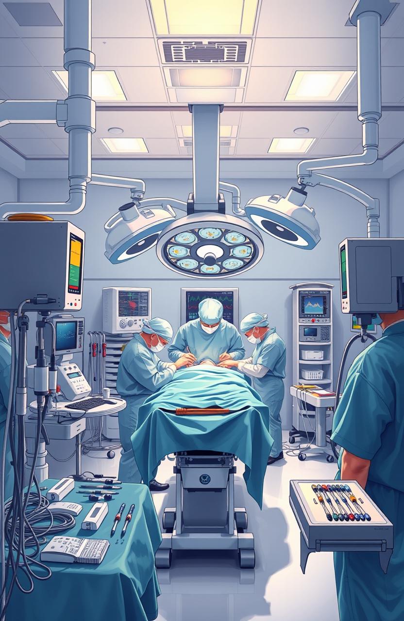 Inside the Future of Surgery: Modern Operating Room